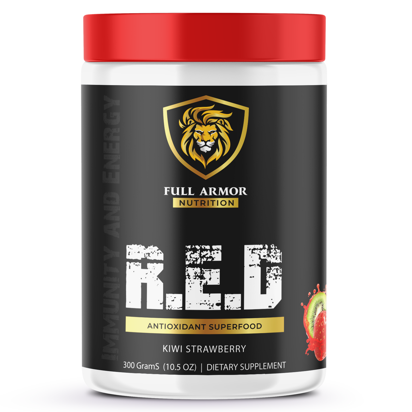 R.E.D-Remember Everyone Deployed (Kiwi Strawberry)